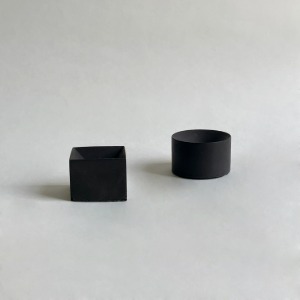 black stone texture incense holder [2 type]